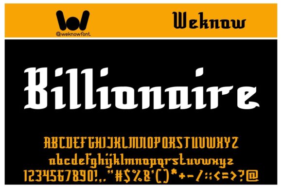 Billionaire Font for Branding Projects and Creative Design