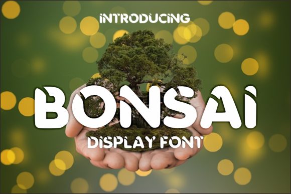 Bonsai: A Handwritten Display Font for Creative Projects