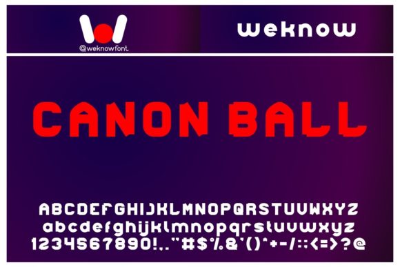 Canon Ball: A Display Font That Elevates Branding Projects