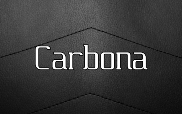 Carbona Font for Modern Web Design and Branding