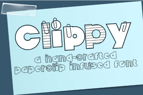 Clippy Display Font for Bold Editorial Designs