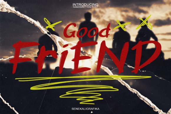 Good Friend Font for Creative Web Projects