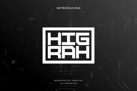 Higrah: A Bold Display Font for Editorial Projects