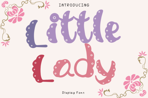 Little Lady Style: A Whimsical Font for Bold Branding