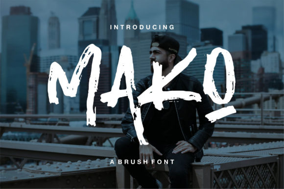 Mako Font: A Whimsical Display Font for Designers