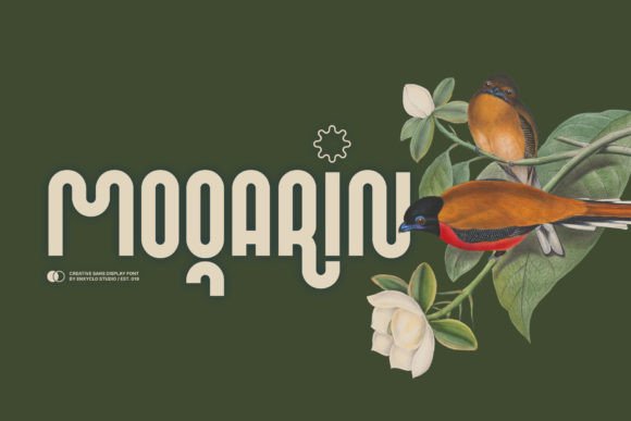 Moqarin Font for Bold and Creative Branding