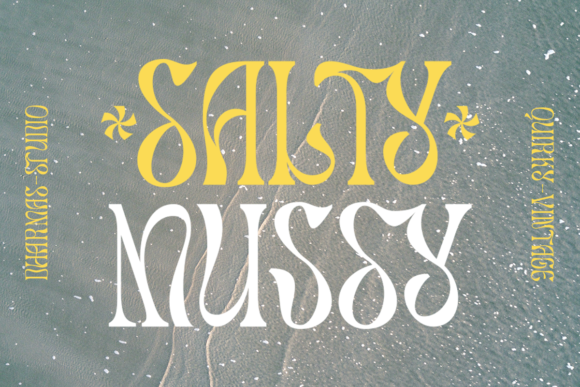 Salty Mussy Font for Handmade Creations and More