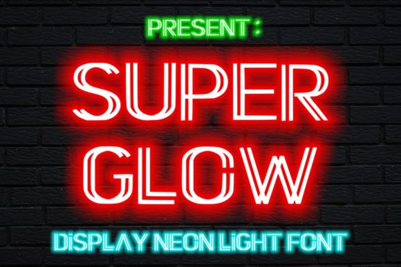 Super Glow: A Display Font That Elevates Handmade Creations