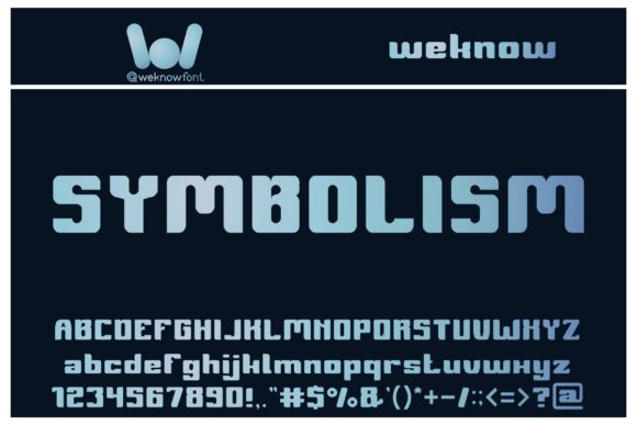 Symbolism Font for Impactful Campaign Design