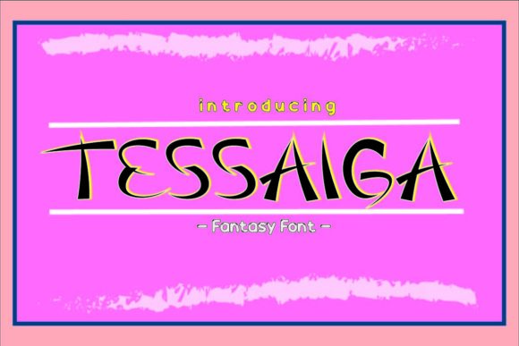 Tessaiga Font Download for Modern Design Projects