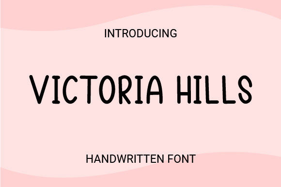 Victoria Hills: A Modern Display Font for Creative Campaigns