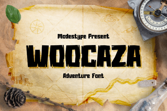 Woocaza: A Fun Display Font for Bold Campaigns