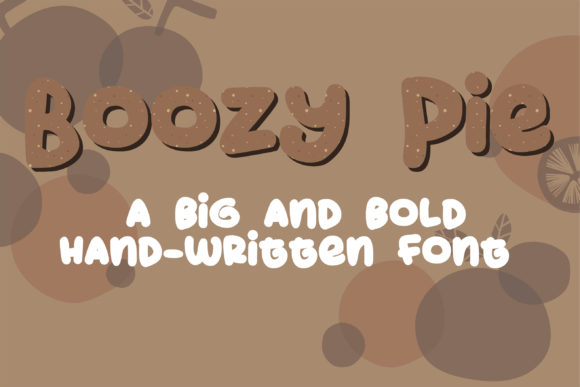 ZP Boozy Pie for Professional Branding and Eye-Catching Designs